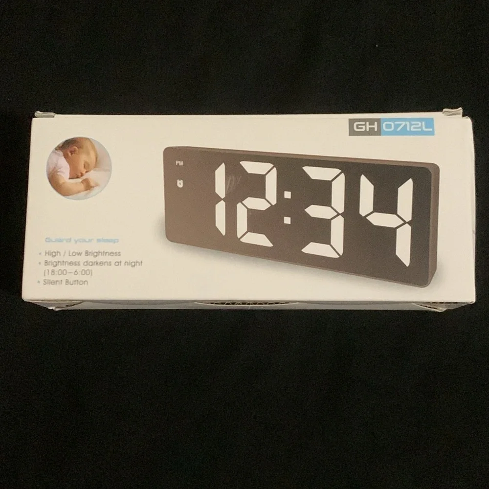 NWT LED Alarm Clock Digital Display
